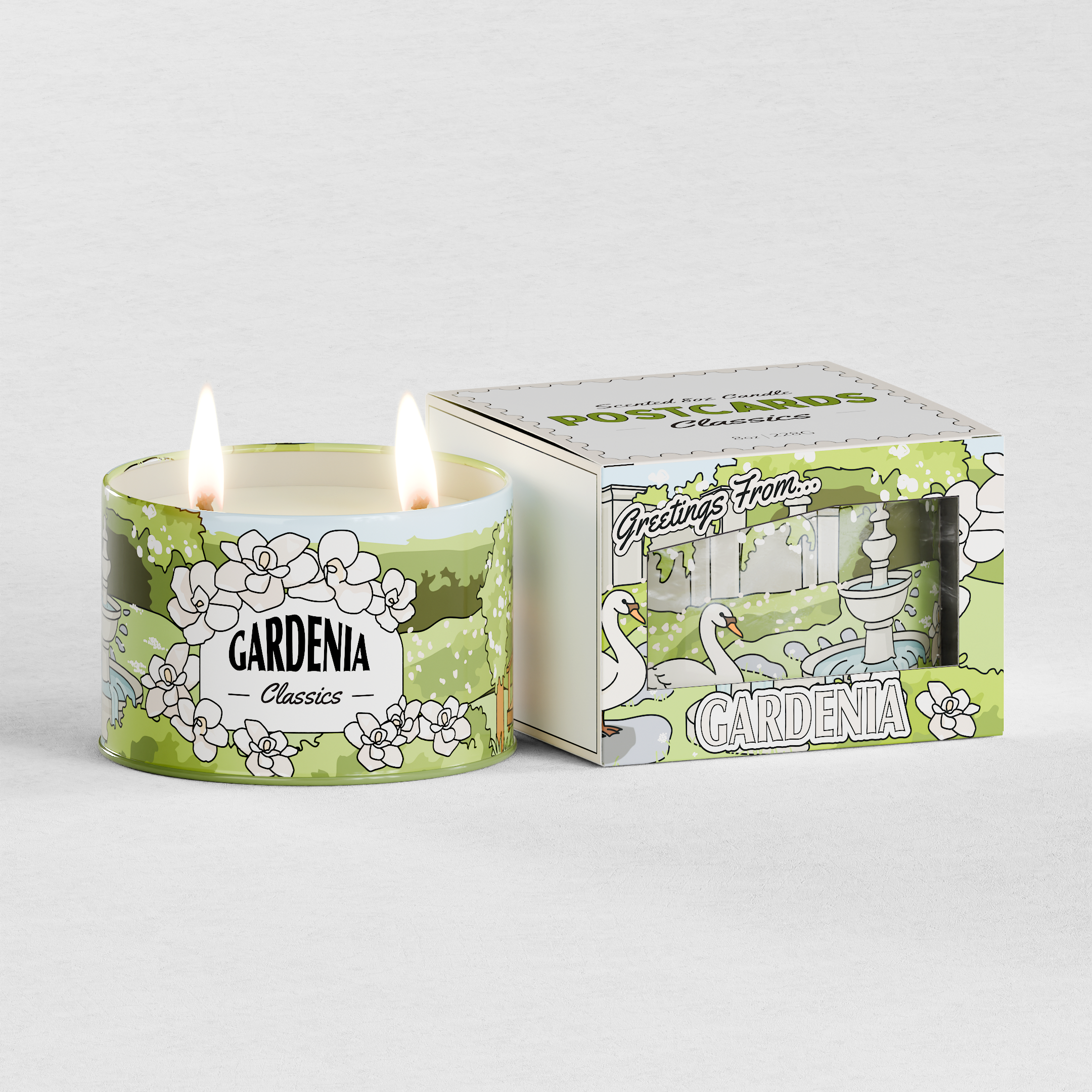 Classic Gardenia – Postcards